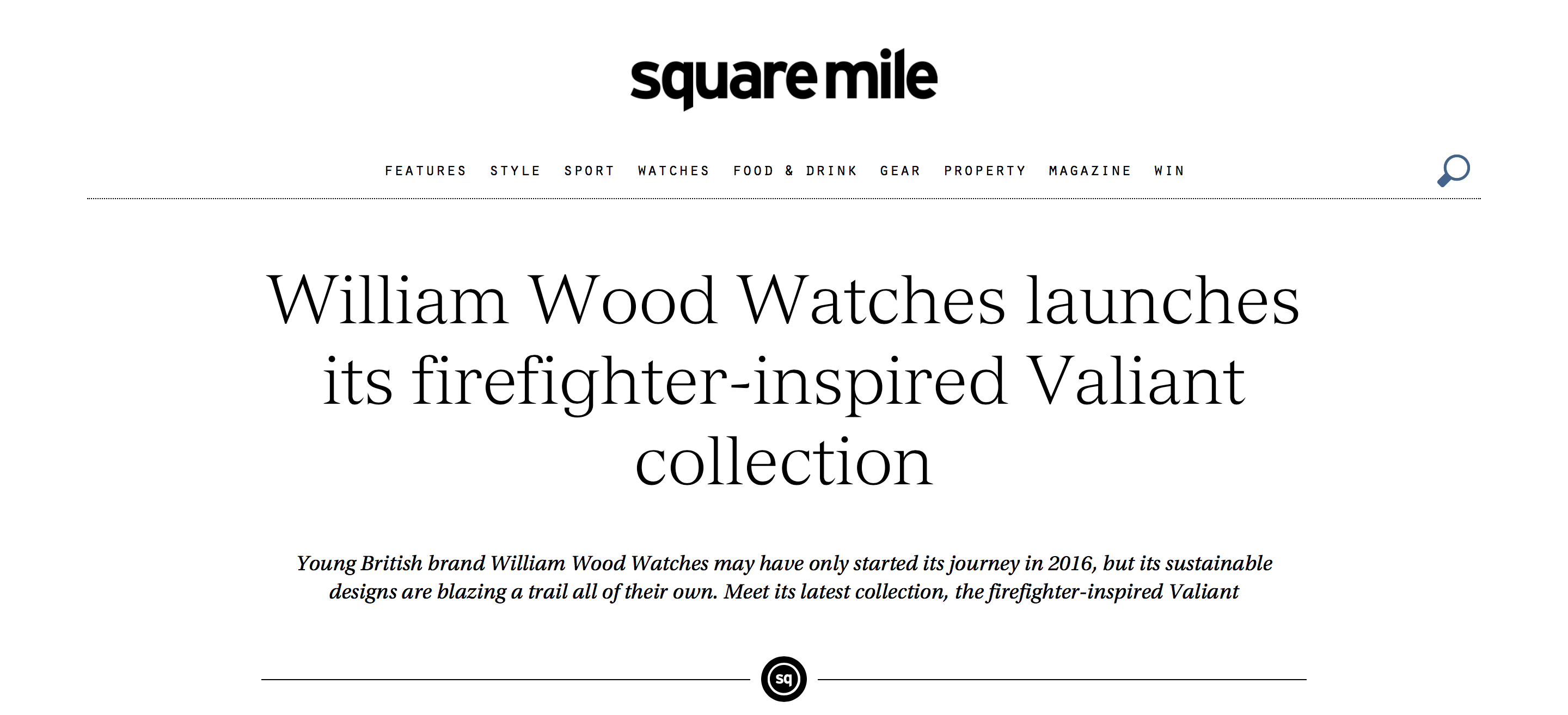 Square Mile Review