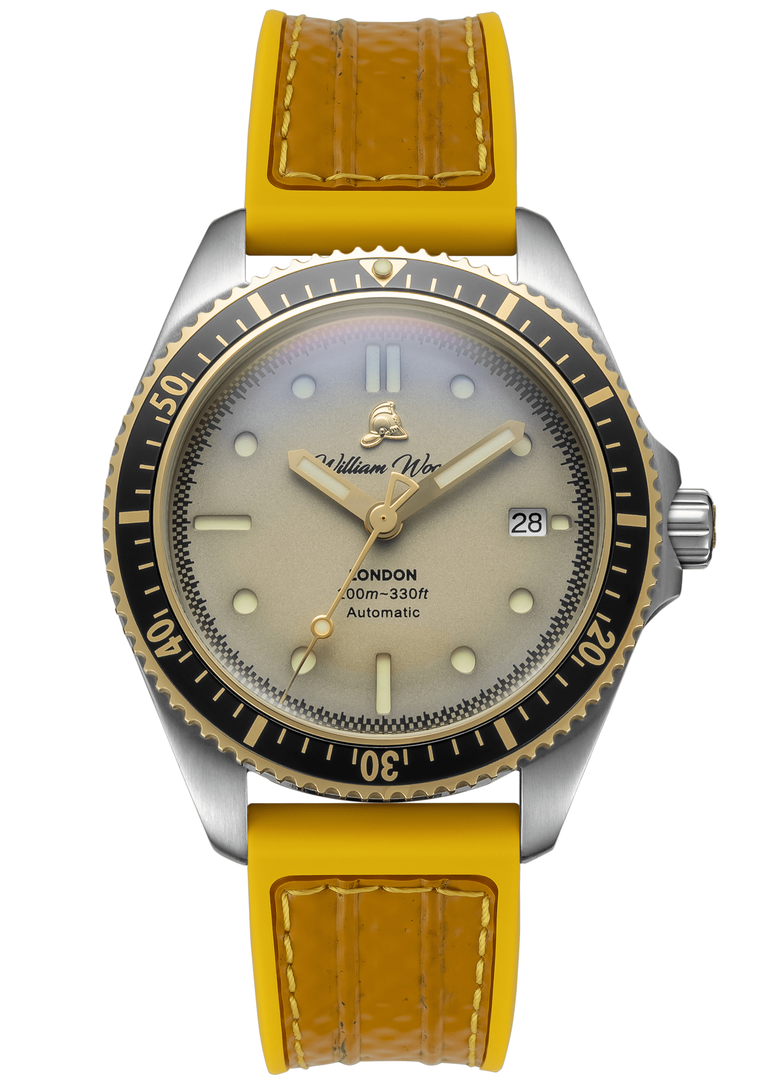 William Wood Watches: Valiant Collection The White Watch