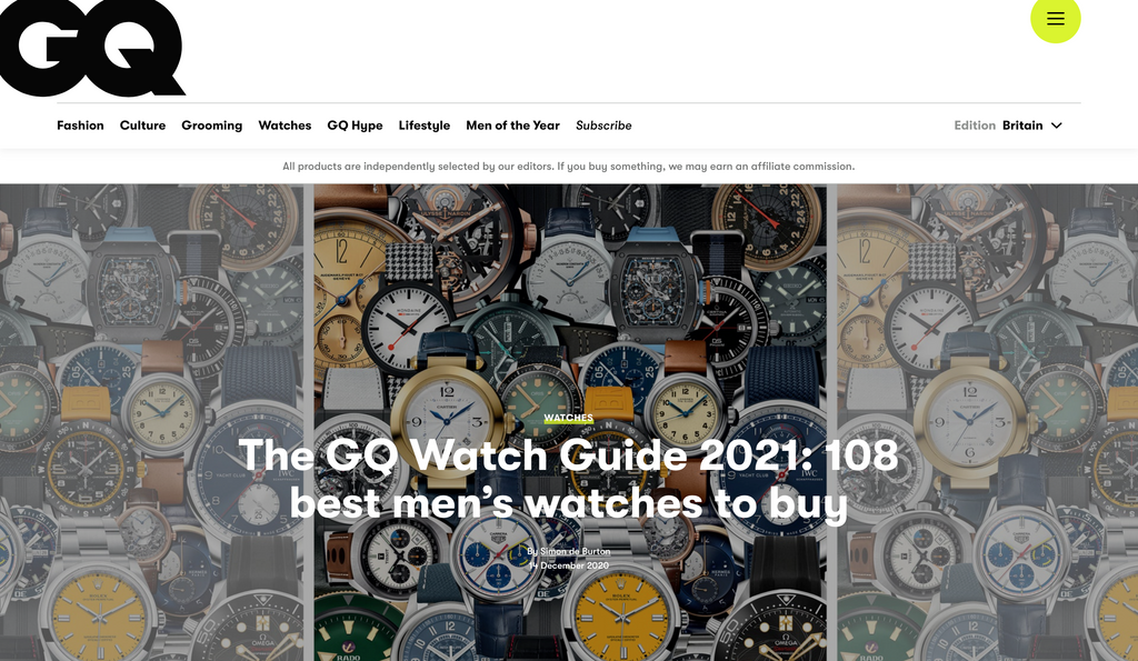 Watches for Men: GQ Guide to Watches