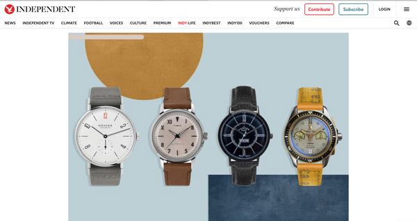 Independent - 10 Best Quirky Watch Brands For Every Wearer