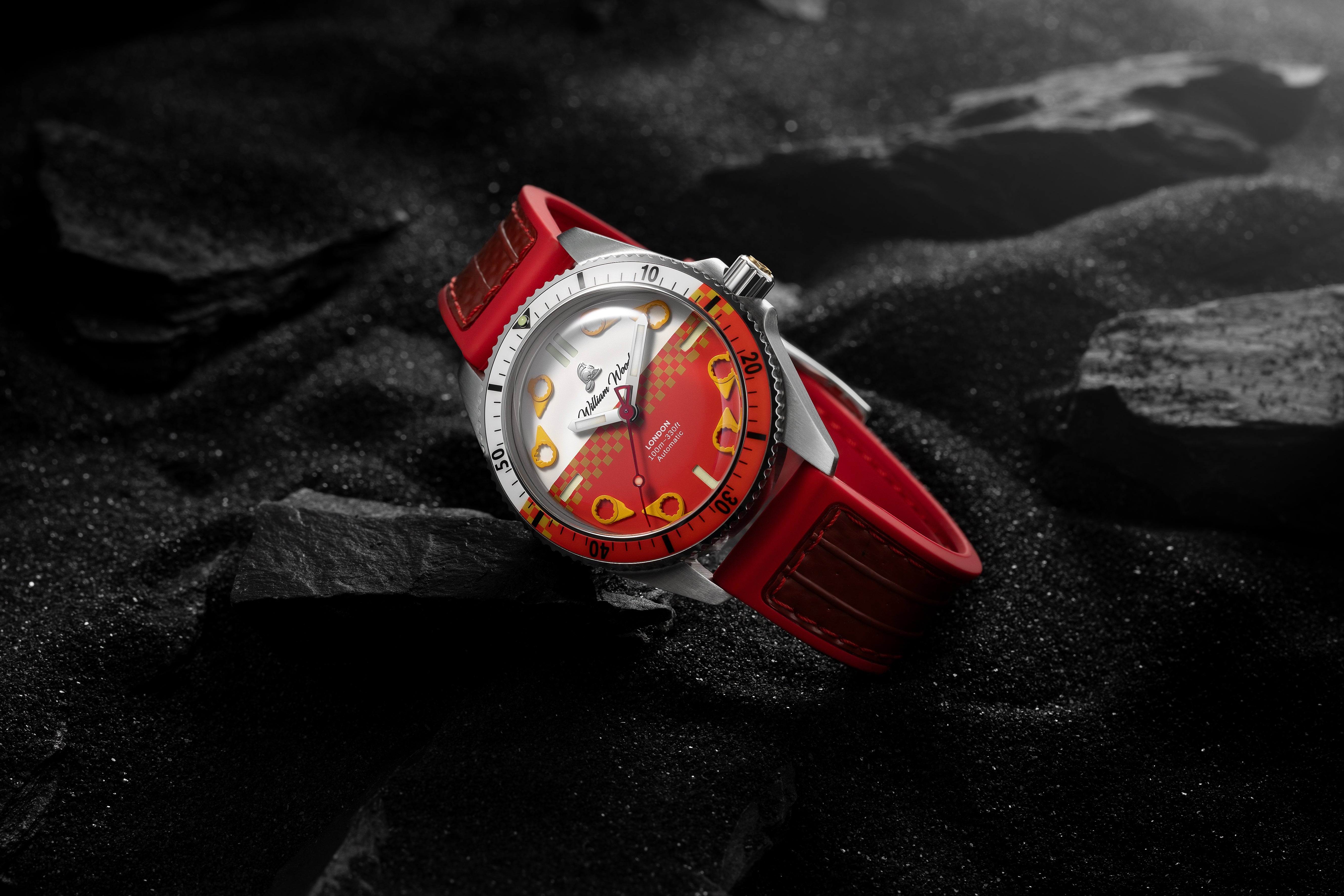 William Wood Watches: Adam Hills - Go You Big Red Fire Engine Watch