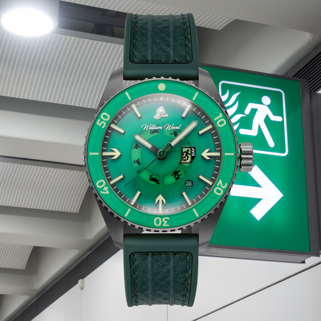 William Wood Watches: Fire Extinguisher Collection Fire Watch