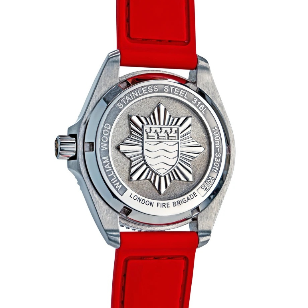 William Wood Watches: London Fire Brigade Commemorative Watch William Wood Watches: London Fire Brigade Commemorative Watch
