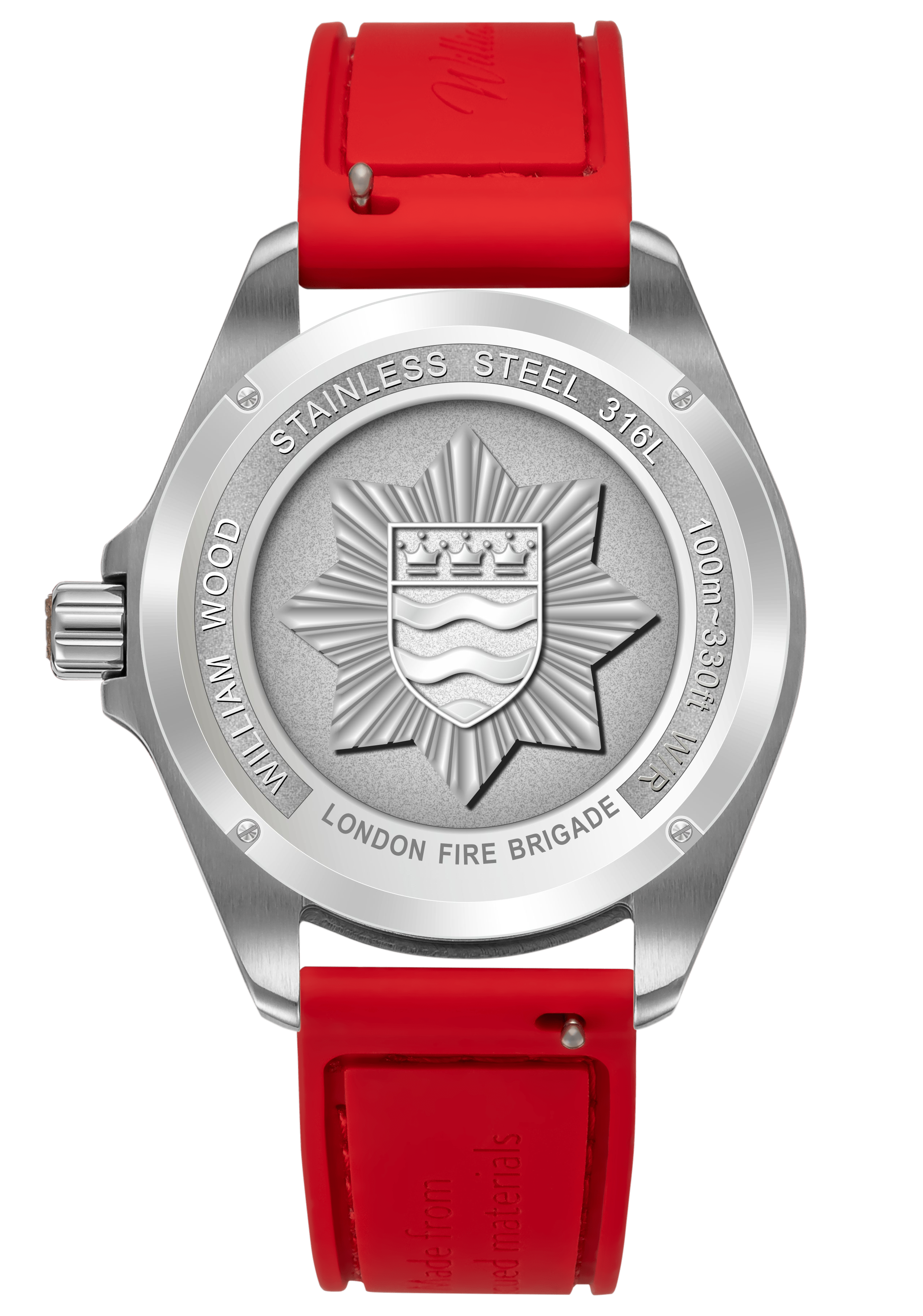 William Wood Watches: London Fire Brigade Commemorative Watch William Wood Watches: London Fire Brigade Commemorative Watch