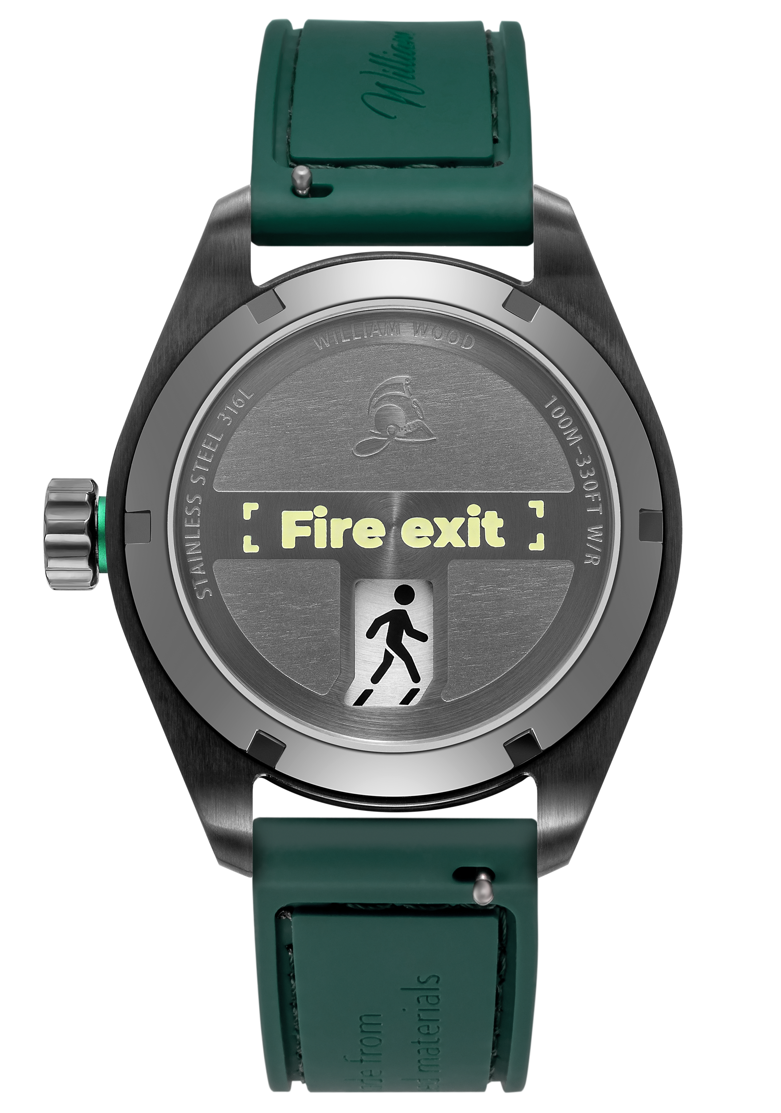 William Wood Watches: Fire Exit Collection - Fire Exit Watch William Wood Watches: Fire Exit Collection - Fire Exit Watch